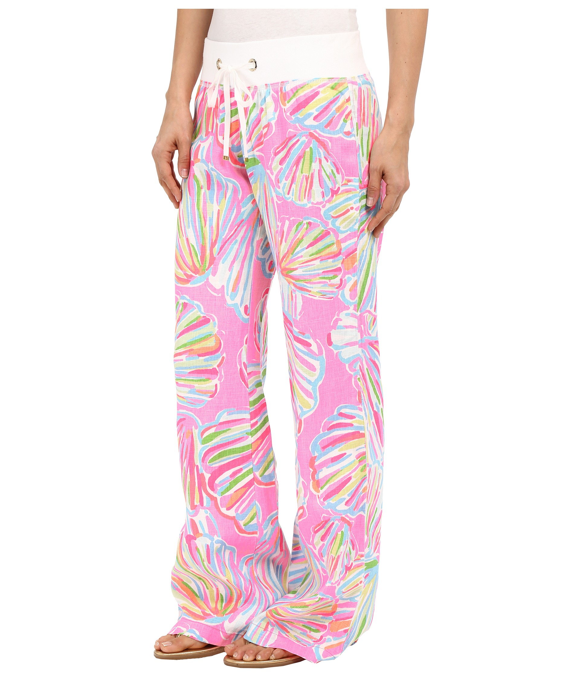 Lilly pulitzer linen beach on sale pants